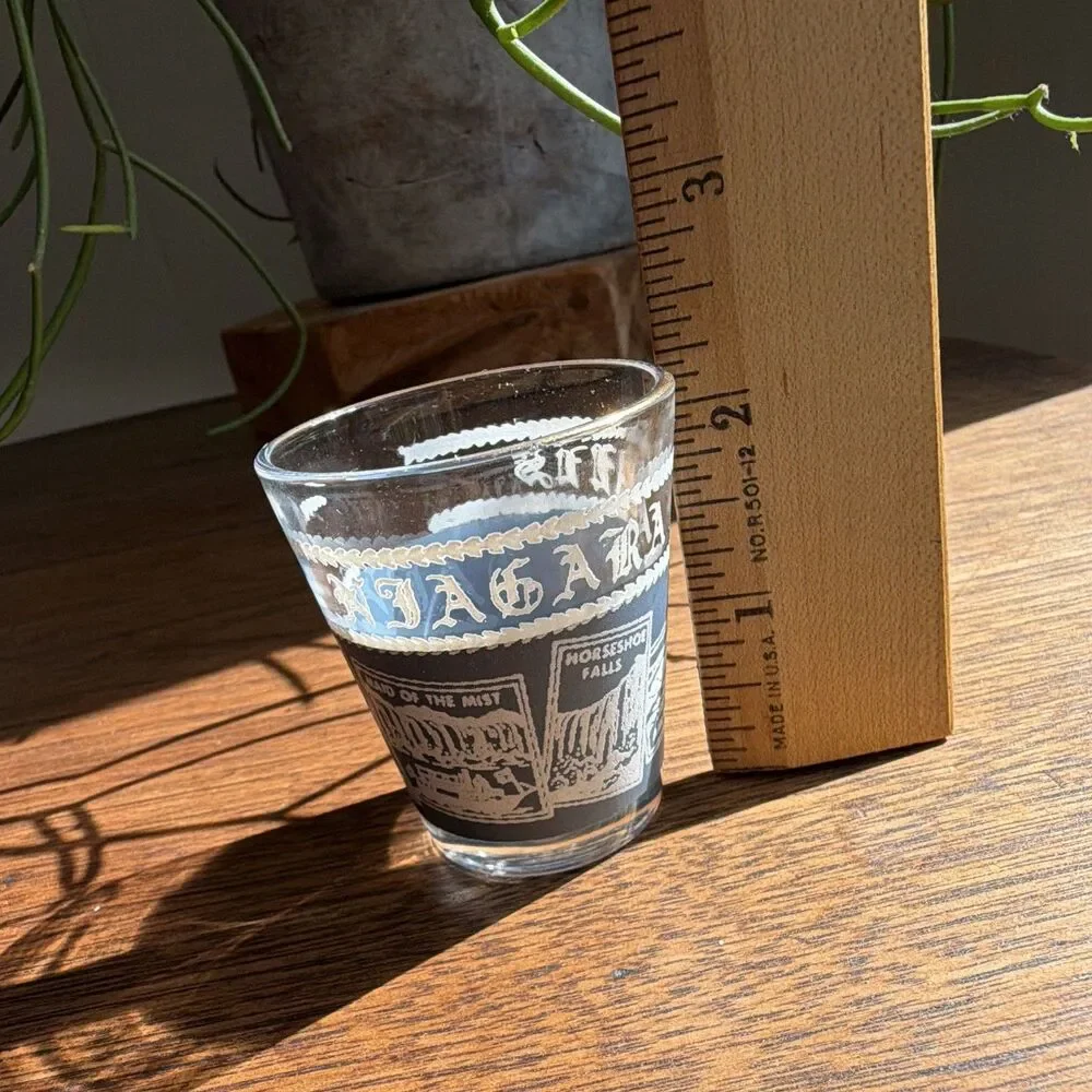 Niagara Falls Vintage Shot Glass Souvenir New York